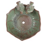 YARNOW Pot Succulent Céramique et Décoratif avec Mangeoire pour Oiseaux Cache Pot pour Plantes Intérieur et Extérieur Élégant pour Décoration Maison et Cadeau