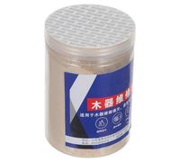 YARNOW Poudre de Peuplier 250ml pour Rebouchage Bois, Mastic Beige pour Réparation Meubles Intérieurs, sans Outils Spéciaux, pour Portes et Sols en Bois au Bureau la Maison