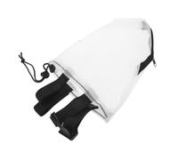 YARNOW pour Chiot Couvre-Visage Ajustable pour Chien Protection Tête Chien Fermeture Éclair Pratique Activités Extérieures