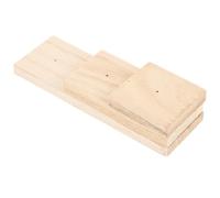 YARNOW Présentoir Bois Créatif pour Spécimens D'insectes Petit Trou Central, Robuste et Sûr, pour Laboratoire et Collection Familiale