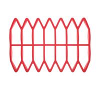 YARNOW Protège-Courrier de Remplacement en Silicone Rouge, Joint de Boîte aux Lettres Imperméable Plateau de Récupération des Gouttes, Accessoire pour Boîte aux Lettres Extérieure Pluie