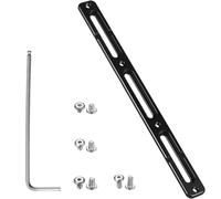 YARNOW Rallonge de Porte-Bouteille Vélo en Métal Robuste Accessoire Vélo Barre Extensible Fixation à Vis et VTT