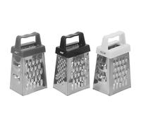YARNOW Râpe à Légumes en Acier Inoxydable 3pcs Multifonction pour Râper et Trancher Légumes et Fromage Cuisine 4 Faces Tranchantes