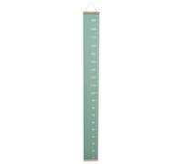 YARNOW Règle de mesure de la taille des enfants Tableau de croissance des enfants Toise murale à suspendre 78.74X7.87 pouces en toile et bois pour chambre d’enfants et closet facile à