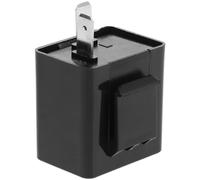 YARNOW Relais Clignotant LED Broches pour Moto et Auto Module Flasher Stable pour Circuits Électriques