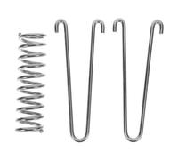 YARNOW Ressort de Laisse pour Chien Amortisseur Élastique en Acier Inoxydable Grosse Capacité de Traction pour Chiens de Grosse Taille Utilisation Extérieure Tension 41 Kg