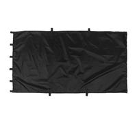 YARNOW Rideau D'intimité pour Danse Pliable 150 X 80 Cm en Polyester Noir, Paravent Portable pour Cabine D'essayage et Vestiaire, Accessoires de Danse pour Répétitions et Compétitions