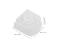 YARNOW Roller Skate Brake Pads Replacement Hole Non-Slip Toe Stoppers for Inline and Quad Skates Heavy Duty Brake Blocks for Stable and Precise Stopping