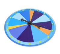 YARNOW Roue de Loterie Murale 40 CM pour Garçon et Filles Éducatif et Familial Plateau Tournant Personnalisable pour Fêtes Écoles et Événements Ludiques