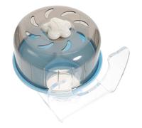 YARNOW Roue Silencieuse pour Petits Animaux Support, Design Ultra-Silencieux en PP et Abs, pour Hamster et Chinchilla, Favorise Le Bien-être Mental et l'exercice Quotidien