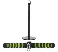 YARNOW Rouleau d'Avant-Bras en Fer Poignée Rembourrée, Équipement de Musculation pour Exercices de Renforcement du Poignet et Entraînement Fitness à Domicile