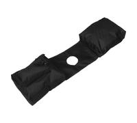 YARNOW Sacoche de Réservoir pour Moto en Toile Oxford 600d, Noire | Rangement Supplémentaire, Accès Rapide aux Objets, Pochette Porte-bouteille, Protection Renforcée