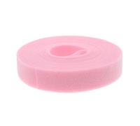 YARNOW Sangle de Câble Forte et Réutilisable Rose en Polyester Auto-agrippante Rouleau de 1 pour Organiser les Fils et Ranger les Câbles Bureau