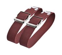 YARNOW Sangles Réglables en Nylon pour Jambes D'échasses Alliage D'aluminium, 2 Pièces, Stabilité Maximale pour Activités en Extérieur