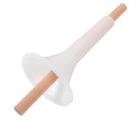 YARNOW Set 1 Remplisseur de Viande Portable avec Poussoir à Saucisses et Bâtonnet en Bois, Entonnoir en Plastique, Pratique et Simple à Utiliser pour Usage Domestique Réutilisable