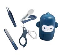 YARNOW Set De Manucure Garçon Fille Avec Coupe-ongles Ciseaux Et Outil De Polissage Pour Soins Quotidiens