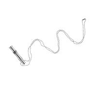 YARNOW Sifflet en Bambou Sifflets pour Adultes Dispositif Anti Aboiement pour Chien Contrôle des Aboiements du Chien Football Sifflet D'arbitre Cliqueur De Chien Silver Acier Inoxydable