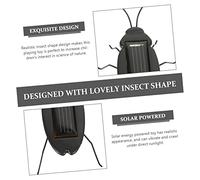 YARNOW Solaire Éducatif Insecte Réaliste pour Garçon Fille Simulation Solaire Stimulation Sensorielle Matériau et Sûr pour Apprentissage Plein Air