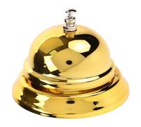 YARNOW Sonnette de 3 et Service Son en Dorée de Clair Fer Légère Fort Cloche D'appel Pouces Plusieurs styles pour Bars et Réception D'hôtel pour Restaurant et Accueil Plusieurs styles