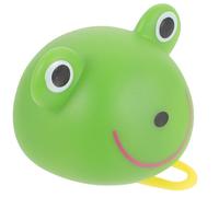 YARNOW Sonnette de Vélo Multifonction Garçon et Filles - Cloche Dessin Animé Grenouille Verte, Compatible Vélo Route et Équilibre, Compacte et Portable, Alerte Sonore Puissante