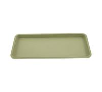 YARNOW Soucoupe rectangulaire en Plastique pour Plantes - Plateau de jardinière à Placer sous Les Pots - 38,5 x 16 cm - Bac récupérateur d'eau pour la Maison, l'appartement, Le Balcon, Les