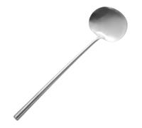 YARNOW Spatule pour Wok en Acier Inoxydable Poignée Ergonomique Anti-brûlure et Isolation Thermique, Cuisine Professionnelle et Cafétéria