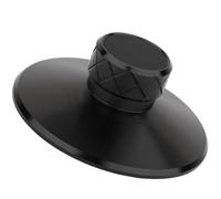 YARNOW Stabilisateur de Poids pour Disque Vinyle en Alliage Aluminium Magnésium Noir, Anti-Vibrations et Stabilisation de Fréquence pour Platine Vinyle