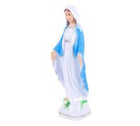 YARNOW Statue Catholique Vierge Ornement Statue Vierge Catholique 25cm Figurine Artisanale en Plastique