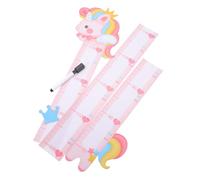 YARNOW Sticker Mural Design Animaux Cartoon pour Garçon et Filles Toise de Croissance en Pvc Étanche Décoloration pour Chambre de Bébé ou Nursery