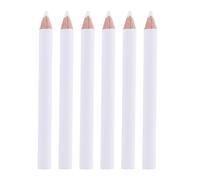 YARNOW Stylo à Points Blanc en Bois pour Manucure Diy, Outil à Ongles Réutilisable Léger 30 Pièces, pour Pose de Cristaux et Nail Art