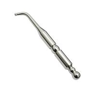 YARNOW Stylo D'acupuncture Détecteur de Points D'acupuncture en Acier Inoxydable Argenté avec Tête Ronde et Thérapie Antidouleur Auriculaire pour Massage Auriculaire Sûre à Domicile