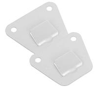 YARNOW Support de Fixation pour Ventilateur Suspendu en Acier Inoxydable Argenté, Support Mural Robuste pour Ventilateur Électrique Vis de Fixation, pour Fête Estivale