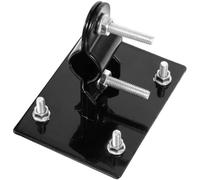 YARNOW Support de Panier de Vélo et Support de Lampe pour Vélo, Métal et Plastique, Noir, Résistant à l'usure, Surface Lisse, pour Cadre Réglable et Fourche Légère, VTT et Bicyclette