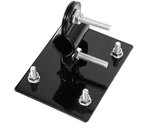 YARNOW Support de Panier de Vélo et Support de Lampe pour Vélo, Métal et Plastique, Noir, Résistant à l'usure, Surface Lisse, pour Cadre Réglable et Fourche Légère, VTT et Bicyclette