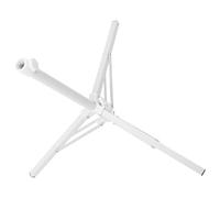 YARNOW Support de Parasol de Jardin Triangulaire en Fer Léger et Stable Pied de Parasol Portable pour Camping Déporté Pratique