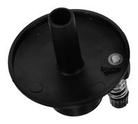 YARNOW Support de Pied de Cymbale Base Solide en ABS Noir Accessoire de Remplacement pour Batterie Jazz et Parties de Cymbales