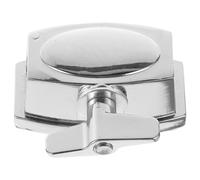 YARNOW Support de Pied de Tom Basse en Fer 52 MM, Pièce d'Instrument Réglage Hauteur, Accessoire pour Caisse Claire et Batterie Musique