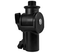 YARNOW Support de Projecteur Pivotant, Pivot de Plateau Réglable, ABS Noir, Interface Supérieure 5/8, Diamètre Inférieur 20mm, pour Projecteur et Ordinateur Portable, Angle Réglable