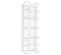 YARNOW Support de Rangement Extensible Structure Robuste pour Organiser Couvercles avec Séparateurs Réglables et Gain de Place pour Casseroles la Cuisine
