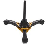 YARNOW Support D'instrument Pliable en Fer Jaune pour Clarinette, Hautbois et Flûte, Trépied Compact Portable, Accessoire de Rechange Stable pour Musique, Stand Multifonctionnel