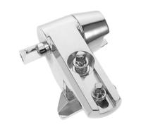 YARNOW Support Modulable en Métal Argenté pour Batterie Pince sans Perçage Compatible Cymbales et Supports de Batterie pour Montage Jazz