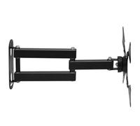 YARNOW Support Mural pour Écran Bras Articulé Rotatif Support Inclinable et Extensible pour Téléviseur Fixation Murale Stable Acier Charge pour Salon et Bureau