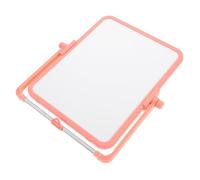 YARNOW Tableau Blanc Autoportant Tableau D'affichage pour Bureau Double Face Portable Léger en Plastique Abs pour Écrire au Bureau L'école
