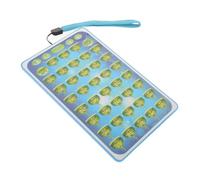 YARNOW Tablette Apprentissage Arabe pour Bébés Segments Interactifs Jouet Éducatif Développement Cognitif Et Précoce sans Batterie Bleu