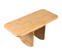 YARNOW Tabouret de Contemplation en Bambou Compact 1 Pièce Chaise Multifonction pour Yoga Assis et Prière Banc Portable Léger Chaise à Genoux Ergonomique pour Relaxation et Bien-