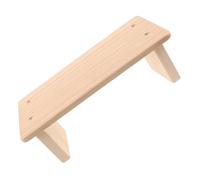 YARNOW Tabouret de Prière en Bois Beige Compact Surface Facile d'entretien et Protection Confort Genoux, pour Église et Voyage