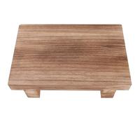 YARNOW Tabouret en Bois Léger et Peu Encombrant, Repose-Pieds de Salle de Bain Multifonction pour Intérieur et Extérieur, Marchepied Pratique pour Garçon et Filles et Adultes