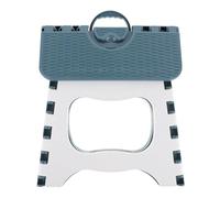 YARNOW Tabouret Poignée Ergonomique Bleu en Plastique Pliant Portable Robuste et Léger, Jardin Bureau, pour Adultes et Garçon et Filles pour Adultes et Garçon et Filles