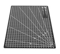 YARNOW Tapis de Découpe A4 en Pp et Base Antidérapante Double Face Grille de Mesure Précise pour Sculpture Artistique et Couture Polyvalente