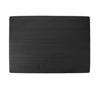 YARNOW Tapis de Gym Antidérapant Nbr Tapis de Sol Épais Coussin Équilibre Confortable Facile à Transporter pour Entraînement Fitness et Yoga Noir 43,5x29,5x4 Cm